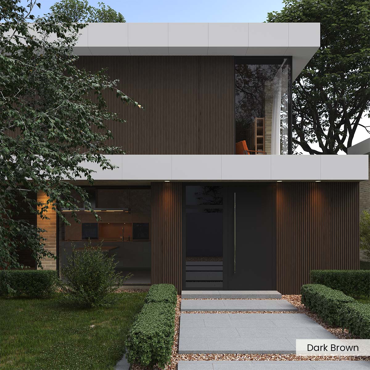 Composite Narrow Slat Exterior Cladding (16.8 SF) - Image 3